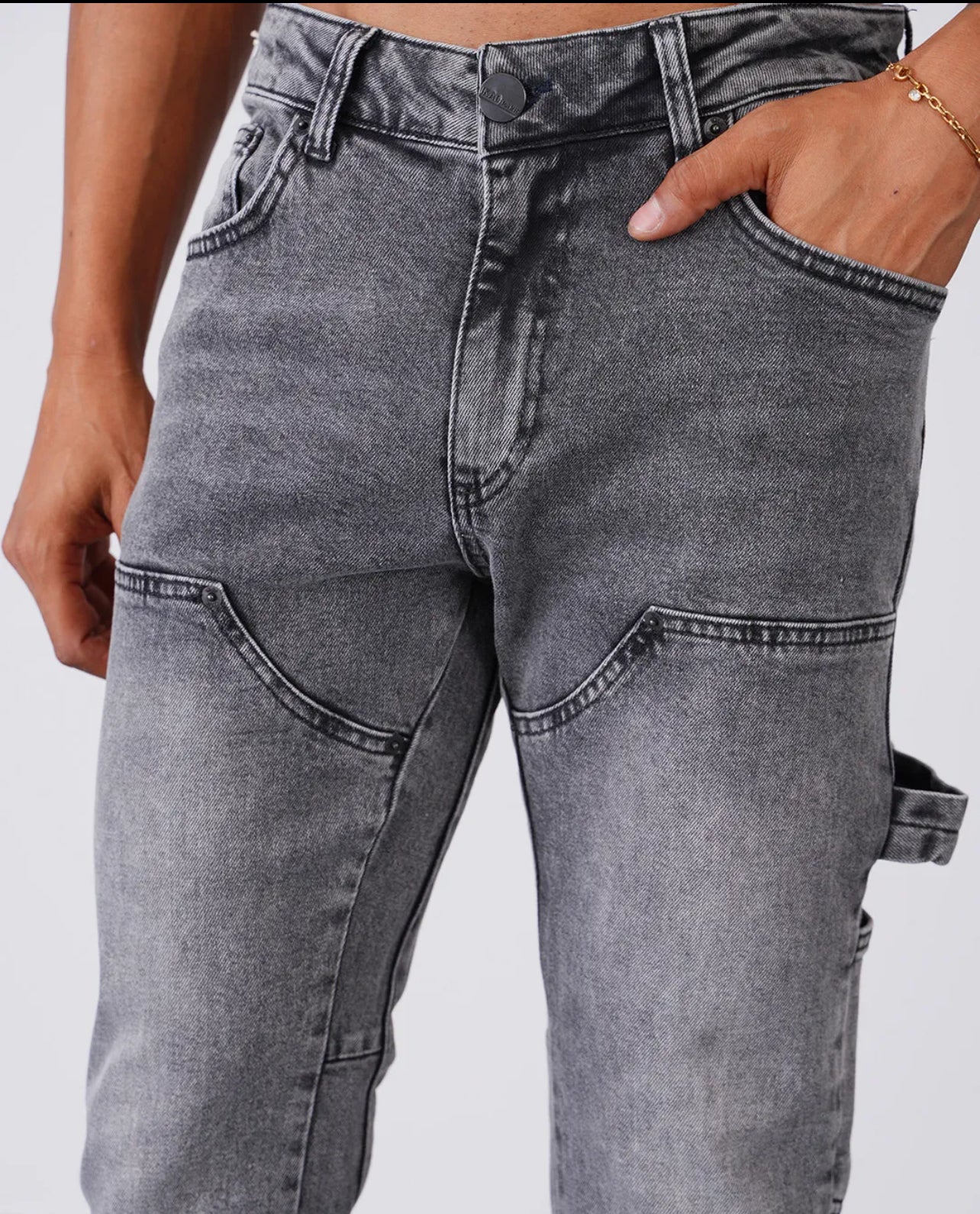 Jeans Flare délavé