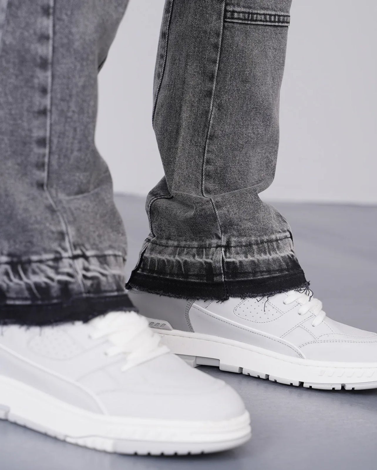 Jeans Flare délavé