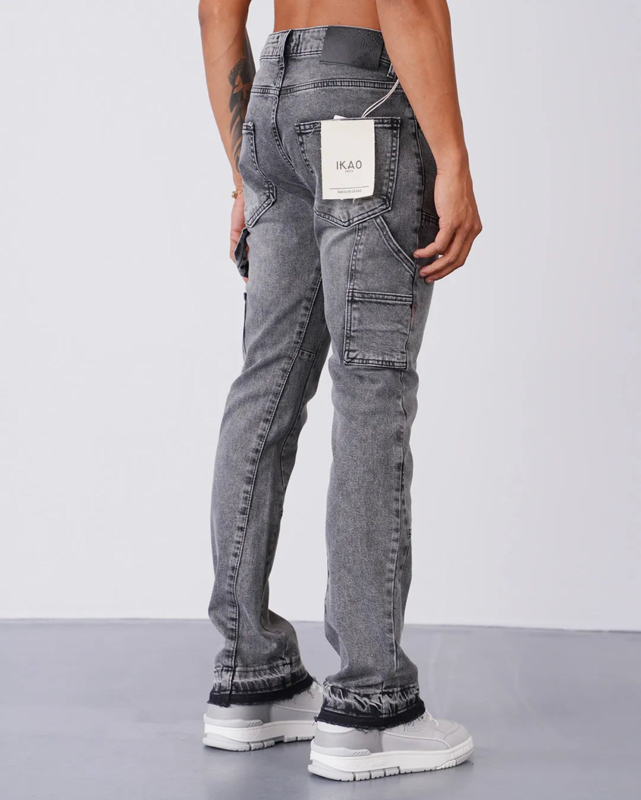 Jeans Flare délavé