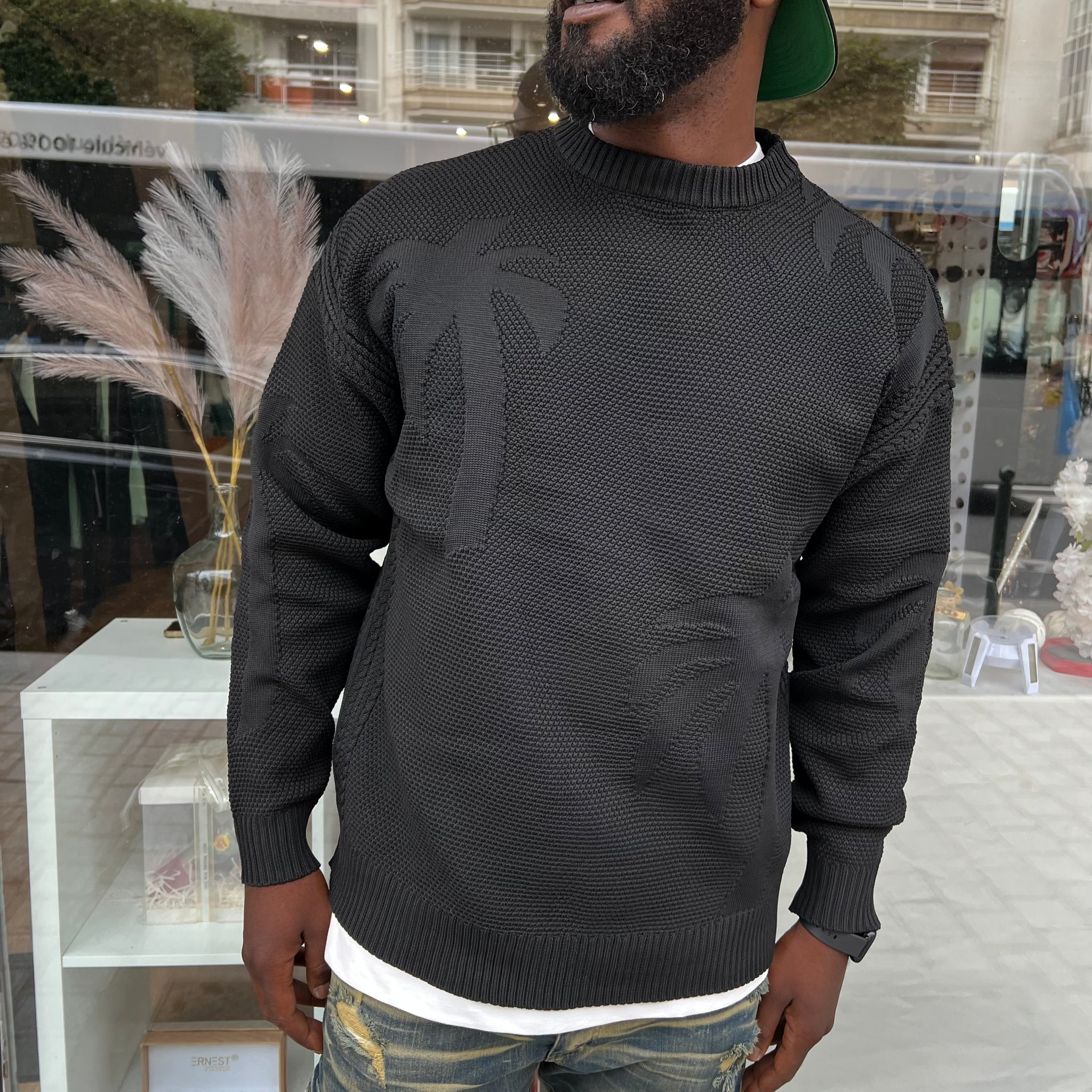 Pull Palm noir