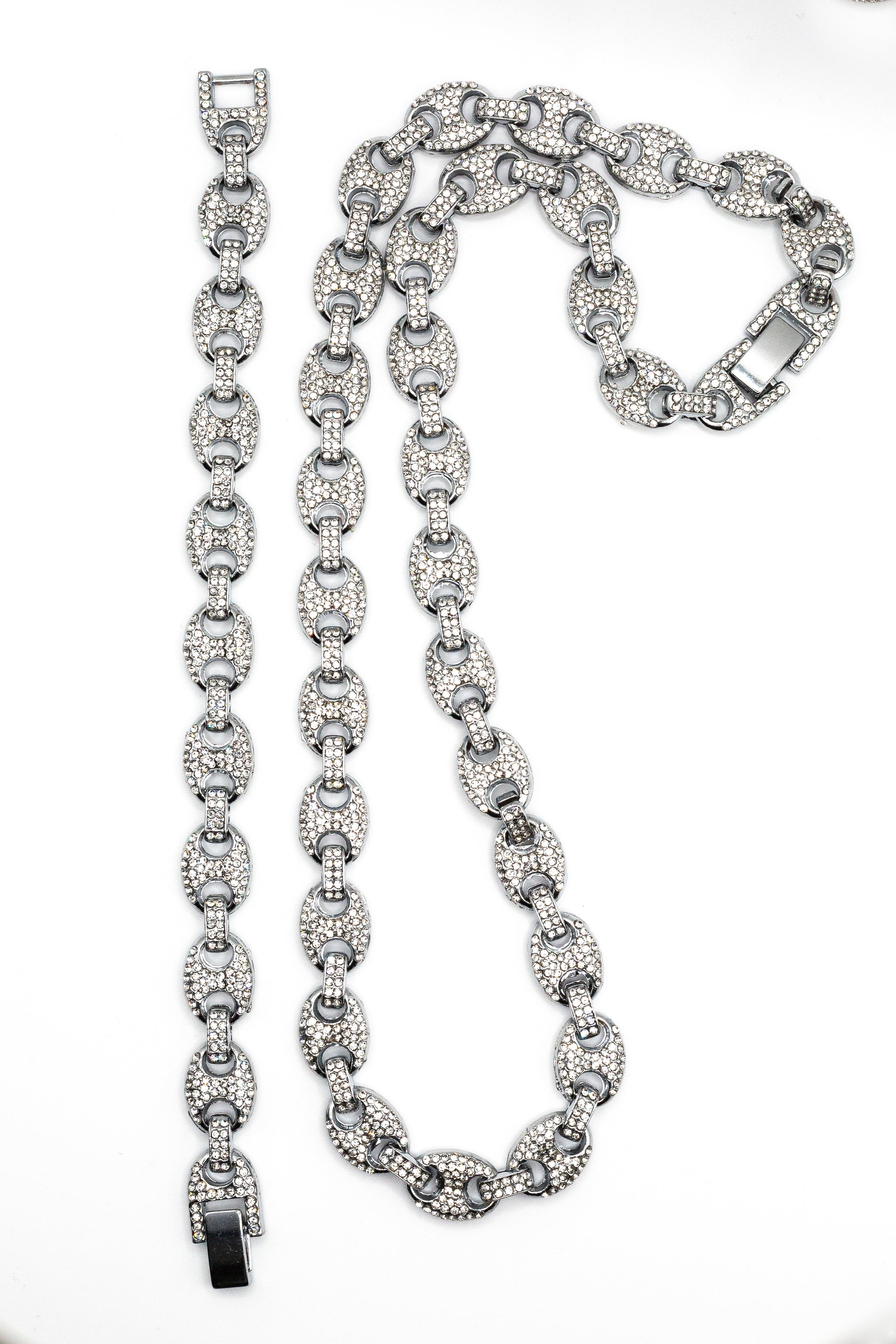 Parure Ice graine de café