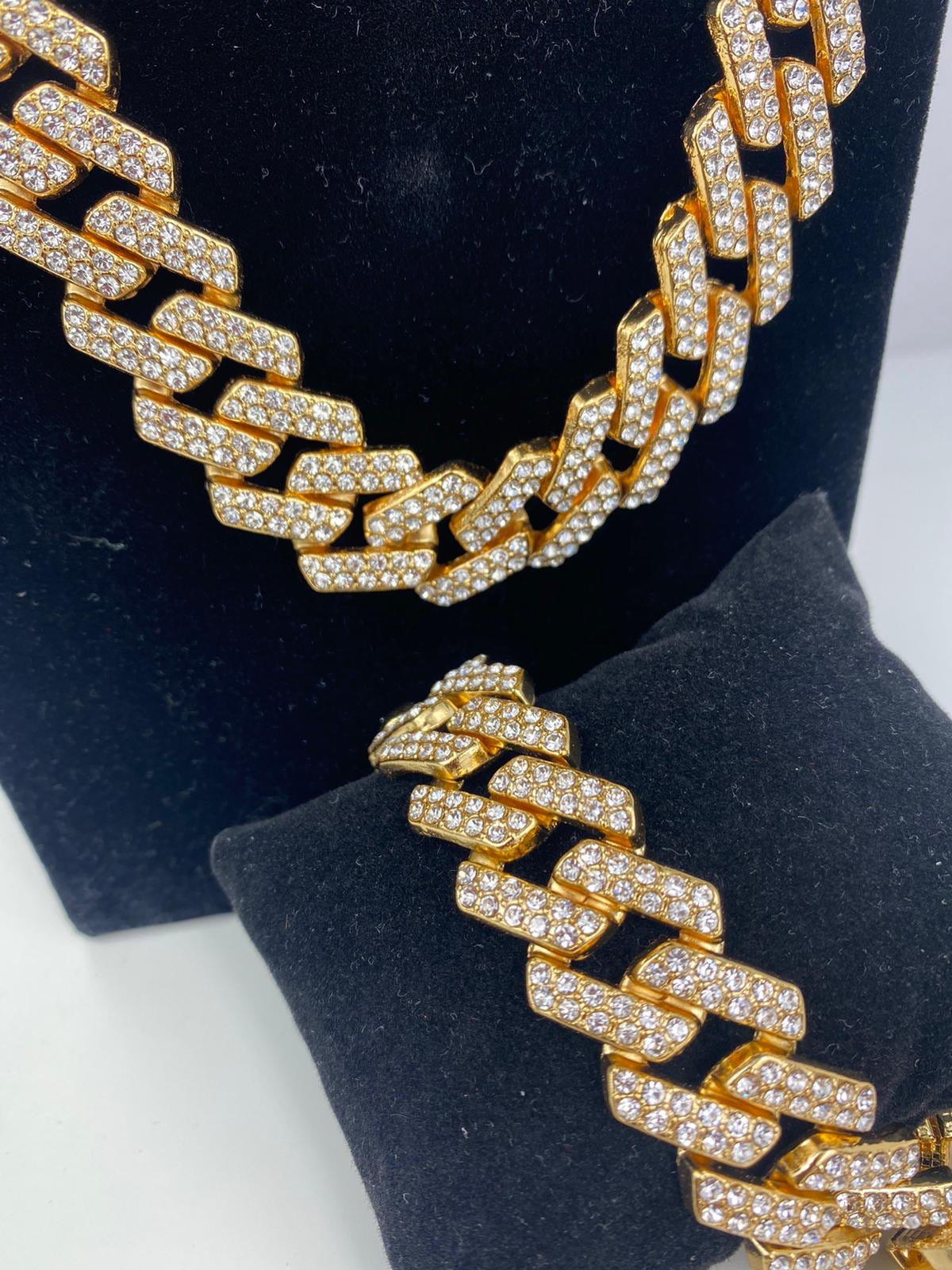 Parure Ice Zebra 2.10 Or