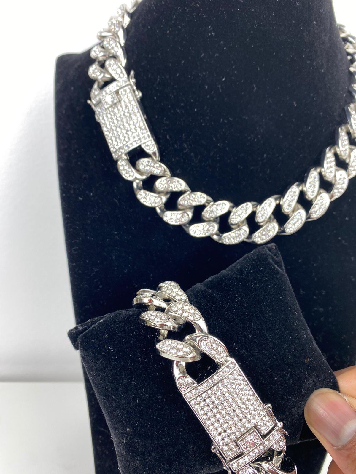 Parure Ice Grosse Chaine
