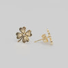 Boucle d’oreille Trèfle