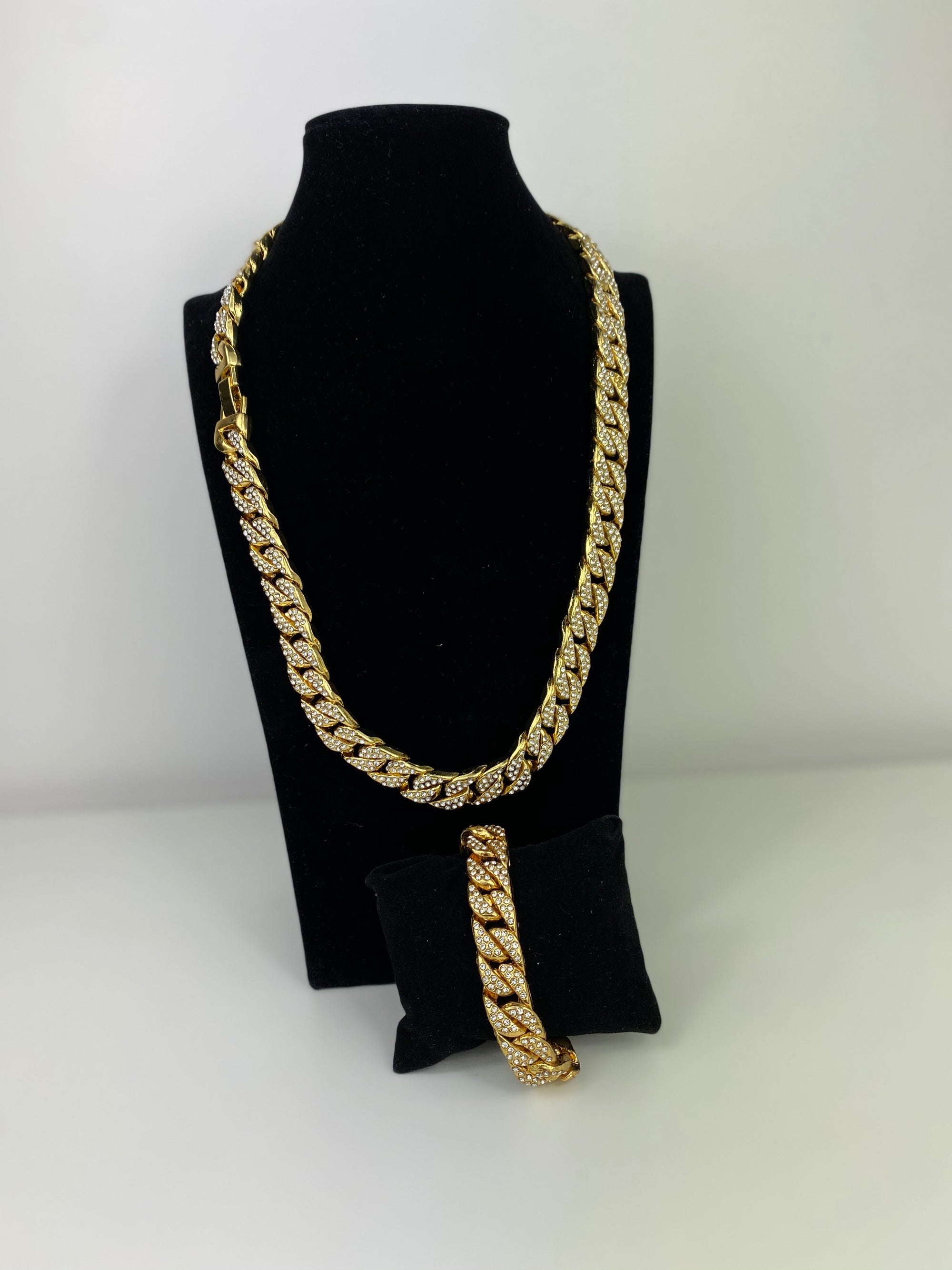 Parure Ice Cubaine Or