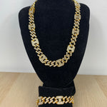 Parure Ice Cube Or