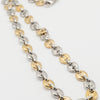 collier graine de café or