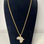 Collier Afrique Strass