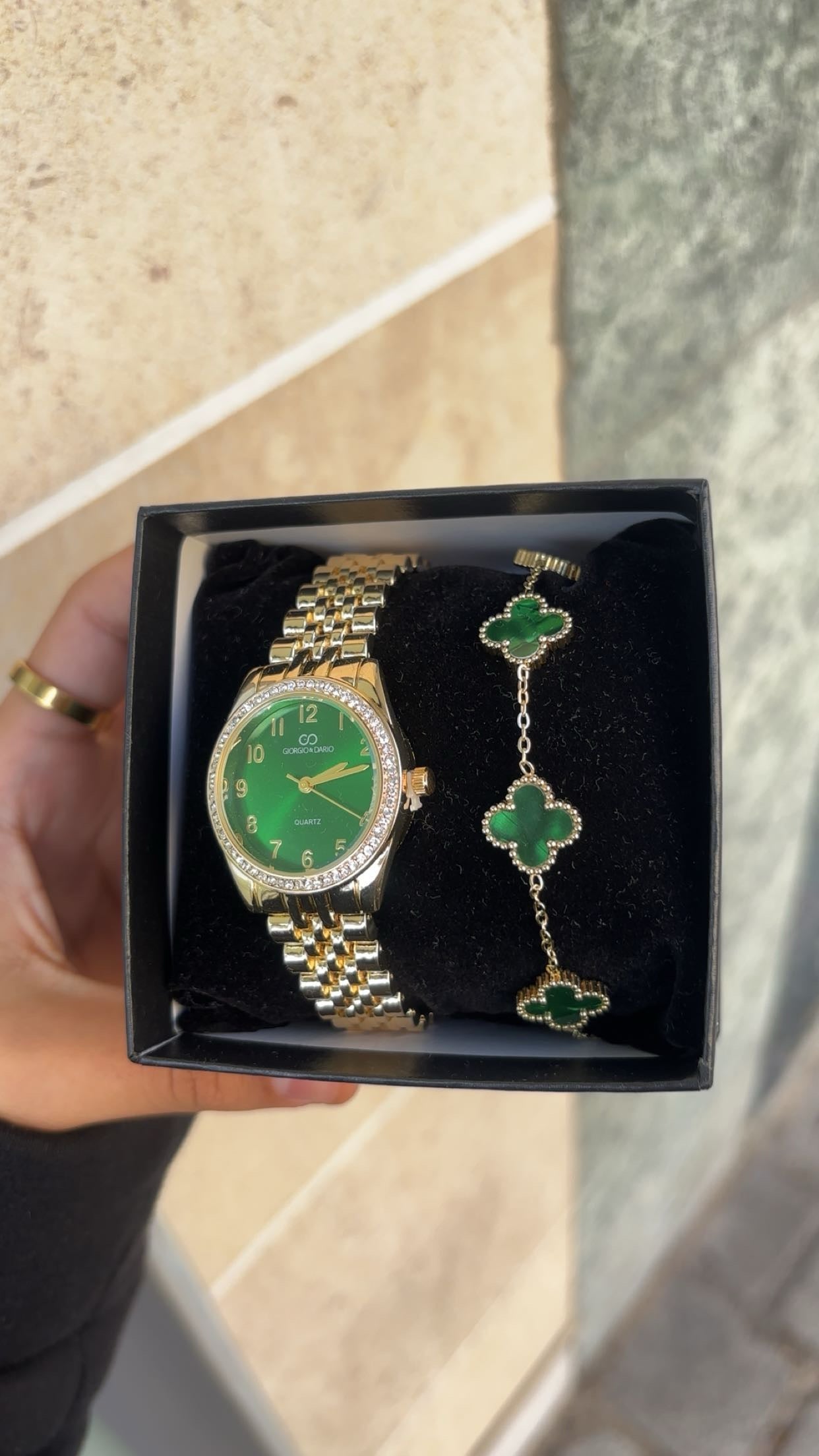 Coffret Femme Vert