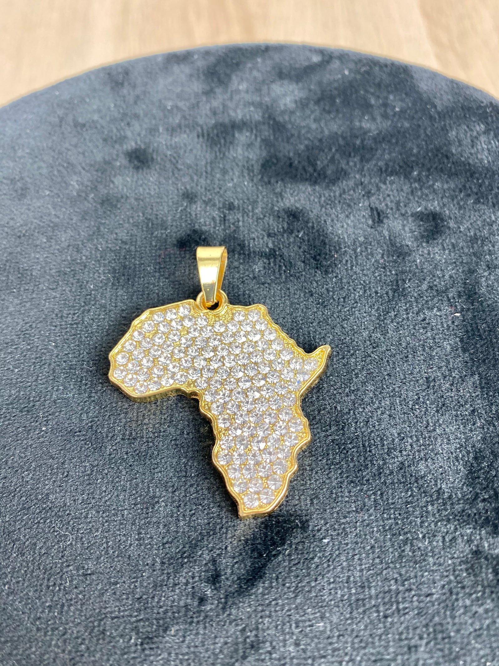 Pendentif Afrique Or